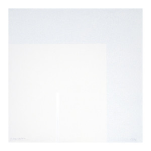 Gianfranco Zappettini, Superficie analitica, 1974, cm 30 x 30, acrilico e polvere di quarzo su cartone