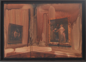 Eltjon Valle, Senza titolo, cm 57 x 77, tecnica mista