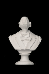 The Bounty Killart, Capasanta, 2014, altezza busto circa 20 cm, gesso